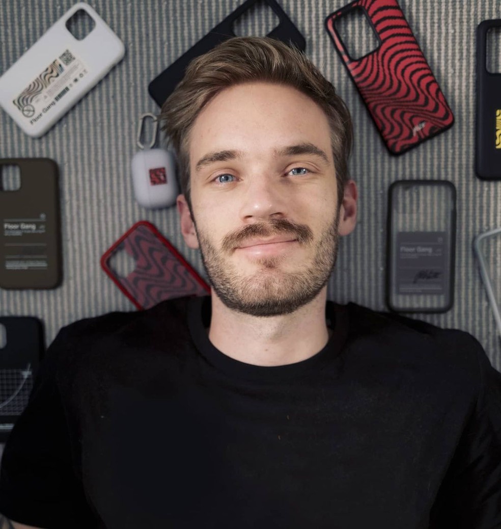 PewDiePie foi eleito o homem mais bonito de 2020 — Foto: Reprodução/Instagram