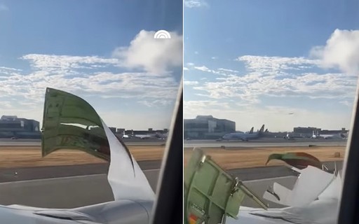 Voo da Delta Airlines faz pouso de emergência após rodas de avião falharem;  FOTO, Mundo