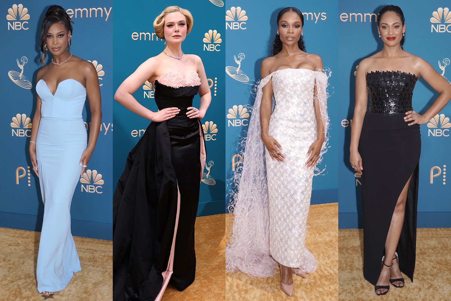 Ombro a ombro no Emmy Awards 2022 (Foto: Getty Images)