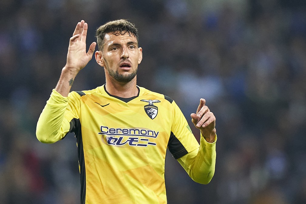 Willyan Rocha, zagueiro do Portimonense — Foto: Jose Manuel Alvarez/Quality Sport Images/Getty Images