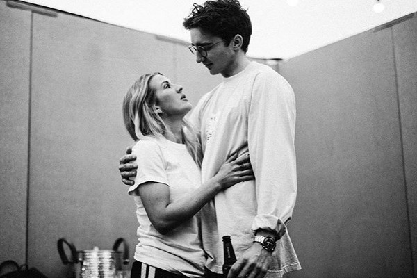 A cantora Ellie Goulding e o negociante de arte Caspar Jopling (Foto: Instagram)