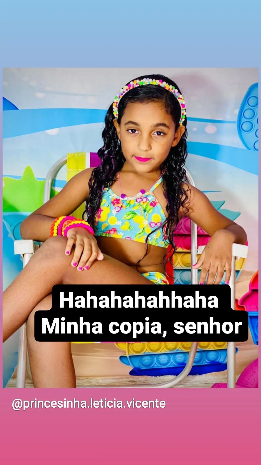 Anitta fala de semelhança entre ela e sobrinha (Foto: Reprodução/Instagram)