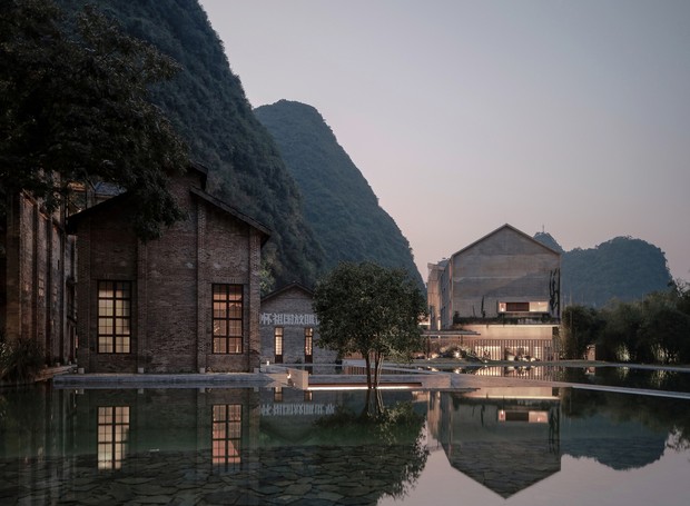 Hotel Alila Yangshuo, projeto do escritório Vector Architects (Guangxi, China) (Foto: Reprodução / Shengliang Su)