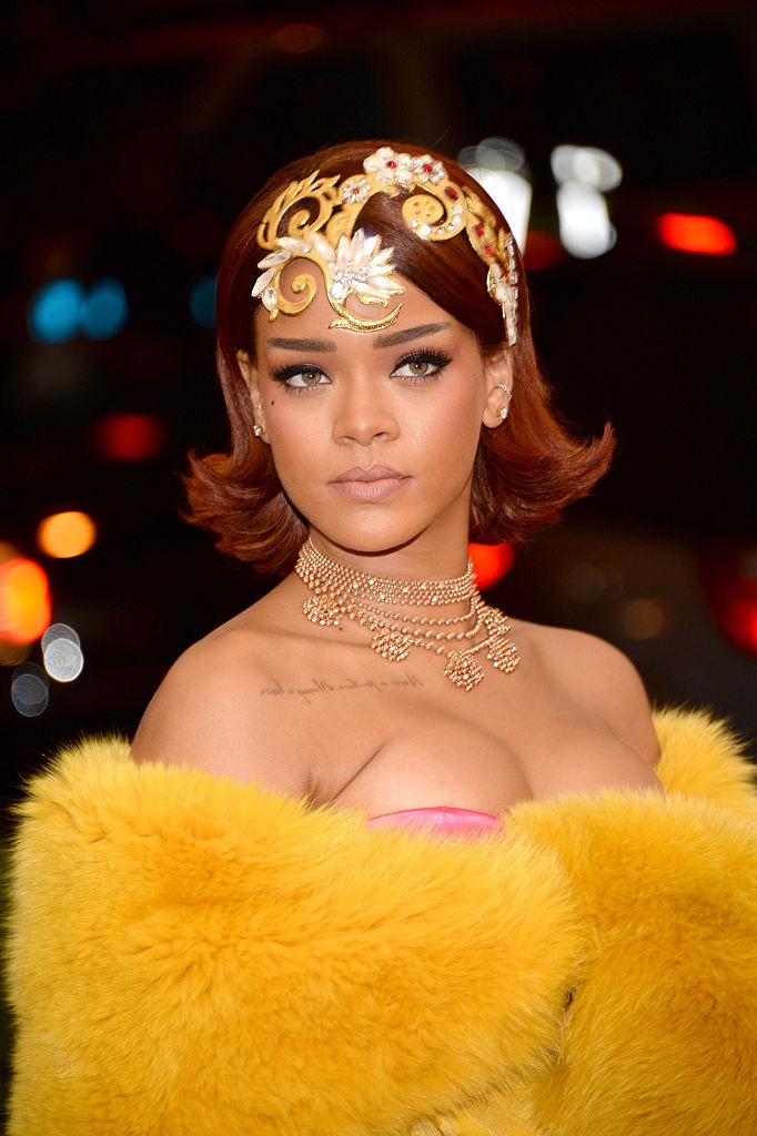 Rihanna no Met Gala em 2015 (Foto: Getty Images)