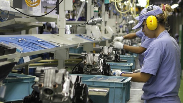 Produção industrial ; indústria ; PIB do Brasil ; crescimento econômico ; trabalhadores ; emprego ;  (Foto: Arquivo/Agência Brasil)