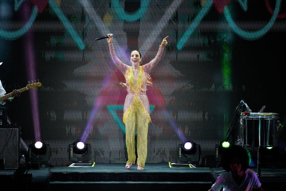 Ivete Sangalo faz show na FlÃ³rida Cup â€” Foto: CahÃª Mota
