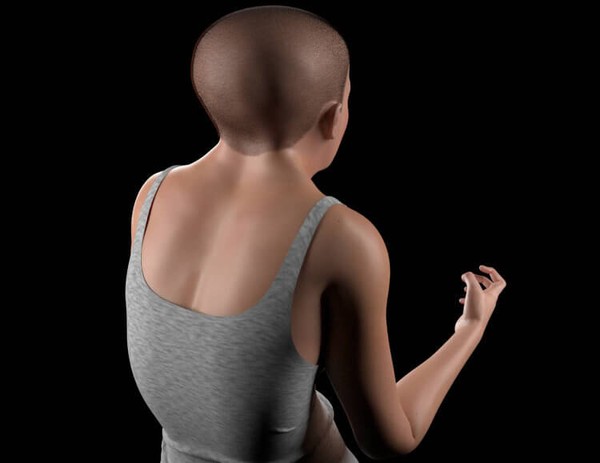 Simulação 3D mostra como humanos podem ser em 3000 como consequência do vício em tecnologia. — Foto: Reprodução / Toll Free Forwarding