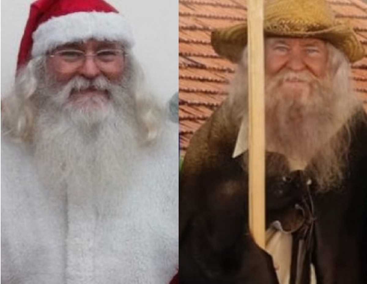 Há 15 anos como Papai Noel, idoso faz 'bico' como 'Velho do Rio' e ...