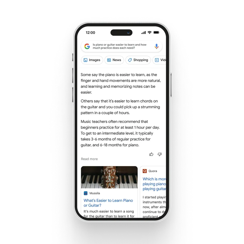 Busca do Google trará recursos com IA para responder perguntas complexas — Foto: Divulgação/Google