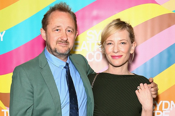 A atriz Cate Blanchett e seu marido, o roteirista e dramaturgo Andrew Upton (Foto: Getty Images)
