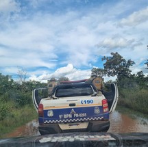 Polícia faz buscas por criminosos na zona rural do Tocantins — Foto: PM/Divulgação