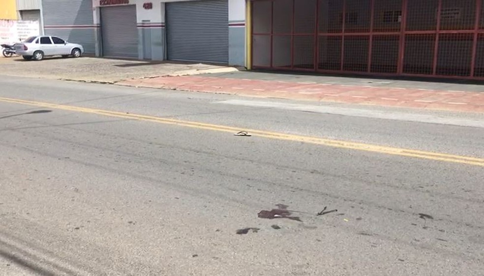 Idoso de 77 anos morre apÃ³s ser atropelado em Itapetininga â€” Foto: PatrÃ­cia Vergara/TV TEM