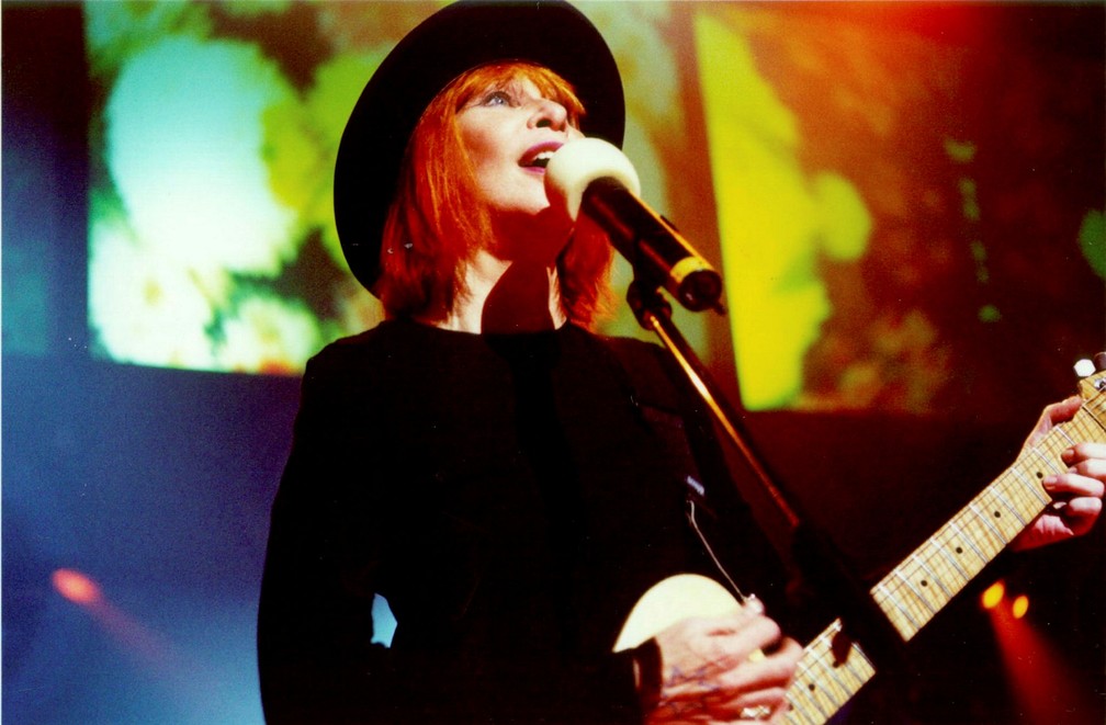 Rita Lee em foto sem data do acervo da Globo — Foto: Acervo Grupo Globo