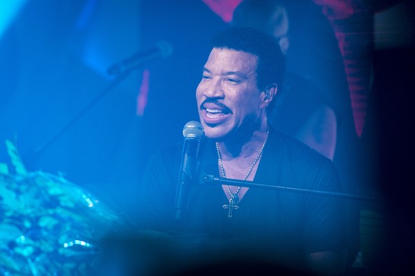 O cantor Lionel Richie — Foto: Rede Globo