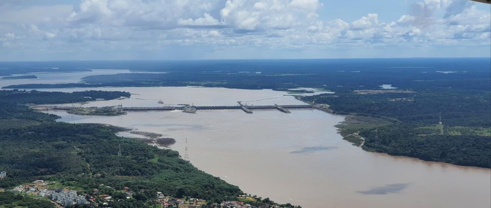 Rio Madeira em Porto Velho — Foto: Jônatas Boni/g1