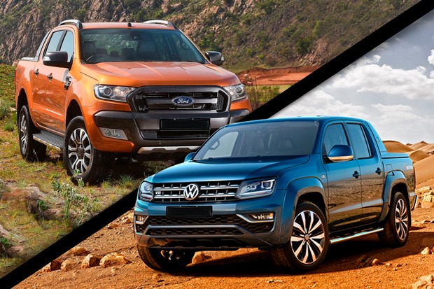 Ford Ranger e Volkswagen Amarok poderiam trocar figurinhas na próxima geração (Foto: Divulgação)