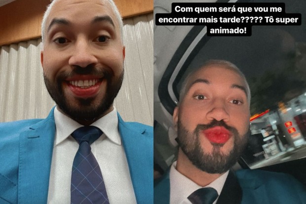 Gil do Vigor posta stories no Dia dos Namorados (Foto: Reprodução/Instagram)