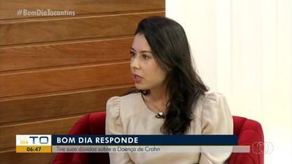 Médica tira dúvidas sobre a Doença de Crohn no Bom Dia Responde