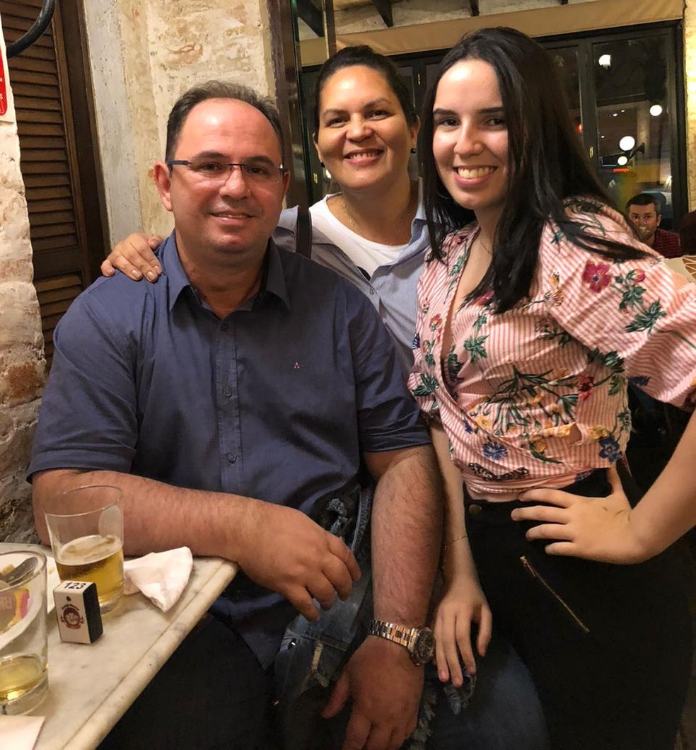 Empresária Janaína Lima e o marido, o médico Marcelo Lima, também pegaram a Covid-19 em Cruzeiro do Sul — Foto: Arquivo da família