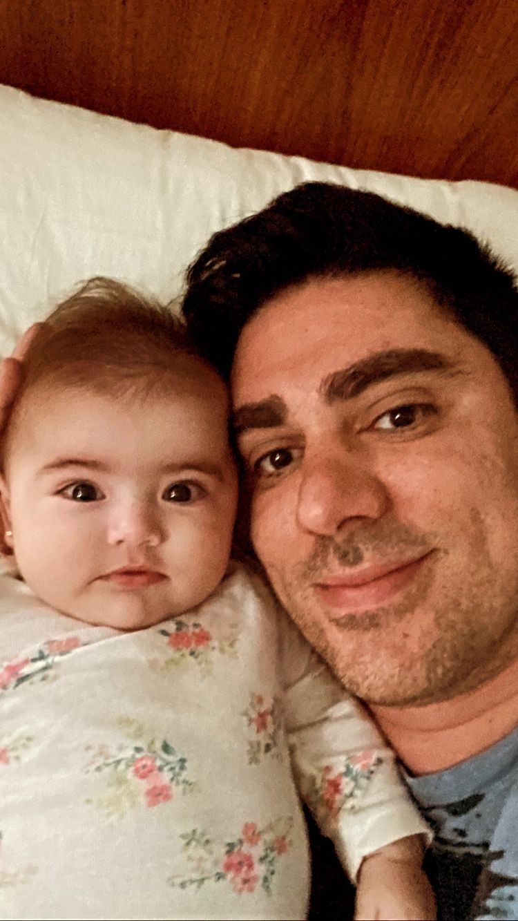 Marcelo Adnet com a filha, Alice (Foto: Reprodução/Instagram)