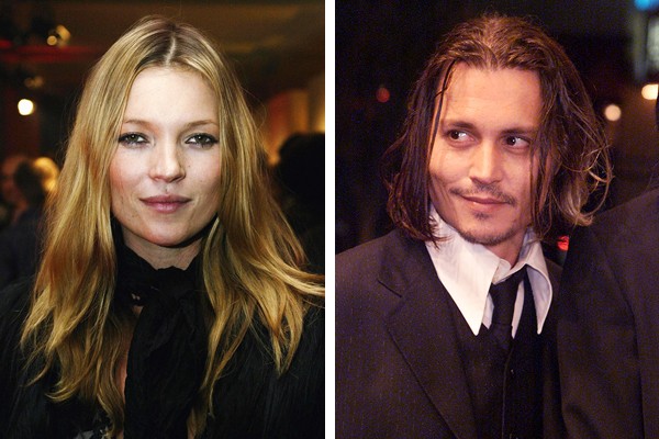 Kate Moss e Johnny Depp (Foto: Getty Images)