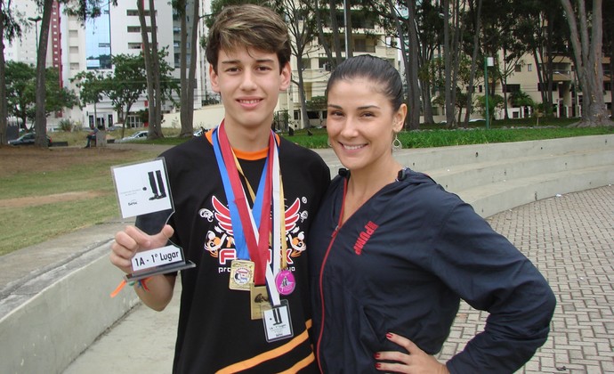 Encontro com Fátima Bernardes  Daniel Borges é campeão brasileiro