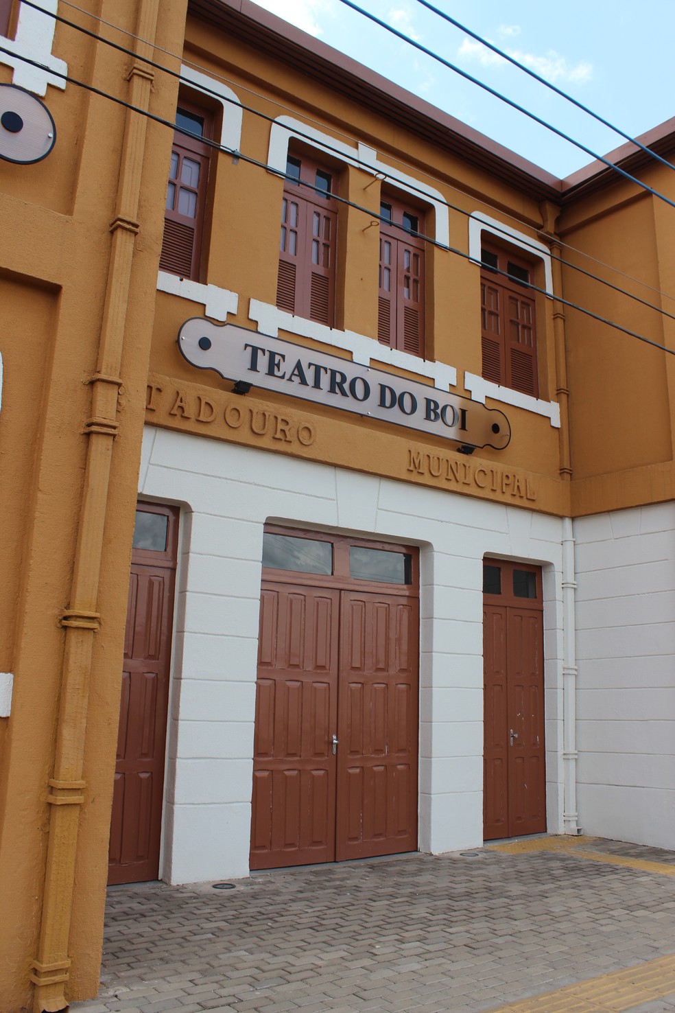 Teatro do Boi, localizado no bairro Matadouro, Zona Norte de Teresina — Foto: Patrícia Andrade/G1
