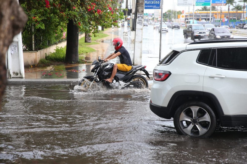 Ceará recebe chuva em 60 municípios — Foto: Fabiane de Paula/SVM