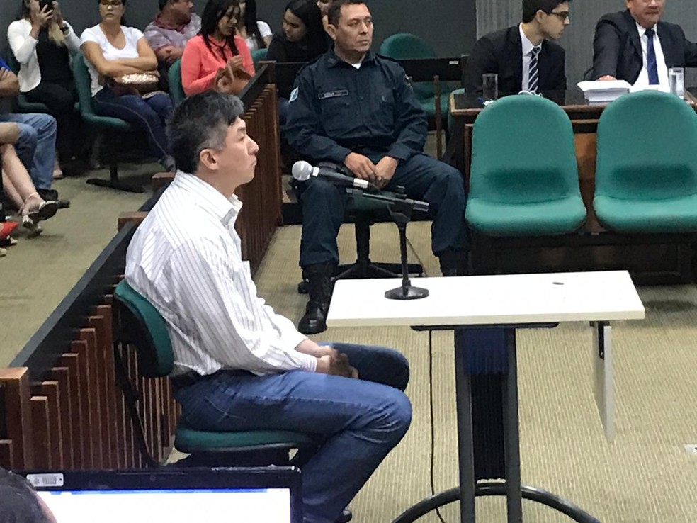 Ricardo Su Moon foi condenado a 23 anos e 4 meses pela morte do empresário Adriano Corrêa do Nascimento — Foto: Jaqueline Naujorks/G1 MS 