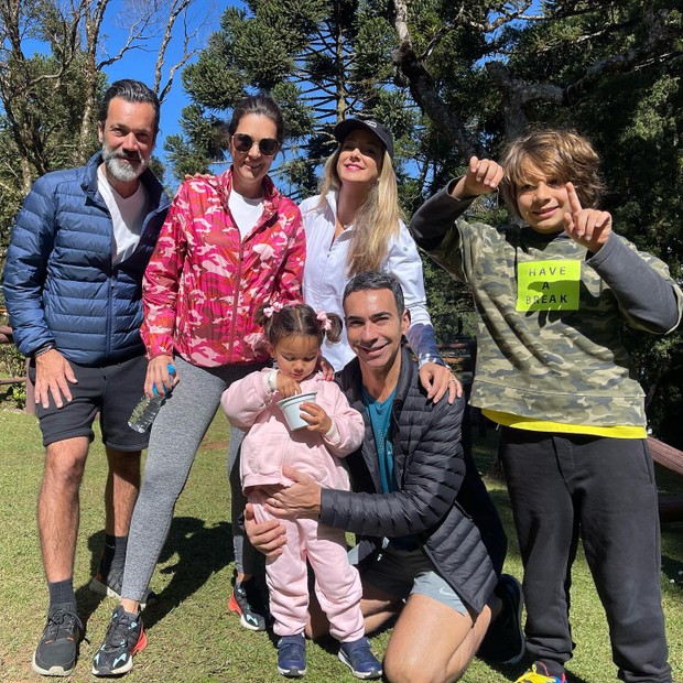 Ticiane Pinheiro compartilha fotos de viagem em família para Campos do Jordão (Foto: Reprodução/ Instagram)