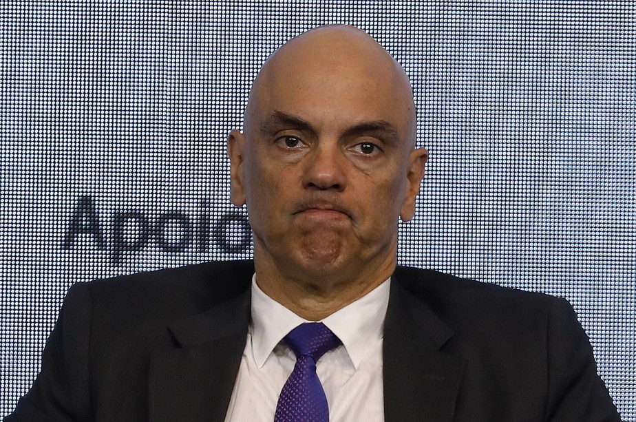 O ministro Alexandre de Moraes, presidente do TSE