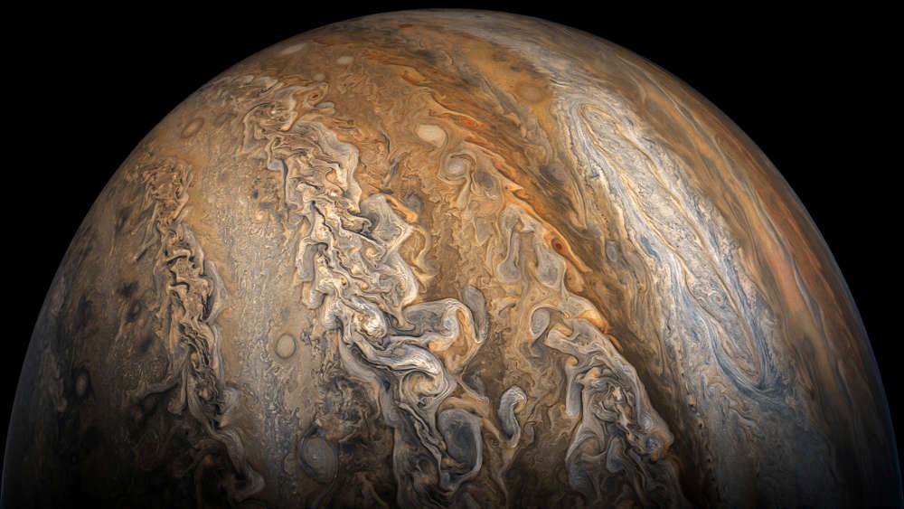 Júpiter (Foto: NASA / SwRI / MSSS / Gerald Eichstädt / Seán Doran)