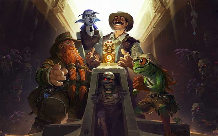 Hearthstone: Heroes of Warcraft vira jogo de aventura com Liga dos Exploradores (Foto: Reprodução/Blizzard)