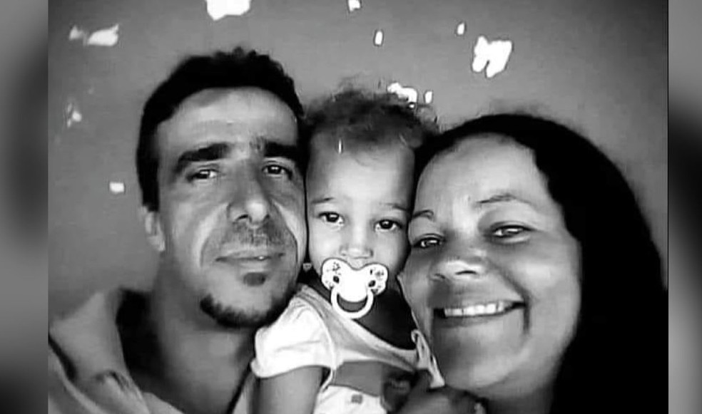 Marcelo Cristiano Gabriel, Yngrid Vitoria Gabriel e Cleide de Lurdes Baptista morreram após carro ser arrastado por enxurrada em Monte Alto, SP — Foto: Reprodução/EPTV