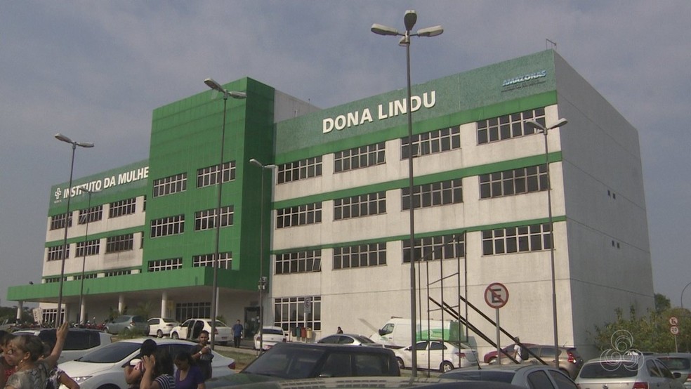 Instituto da Mulher Dona Lindu, em Manaus. — Foto: Reprodução/Rede Amazônica
