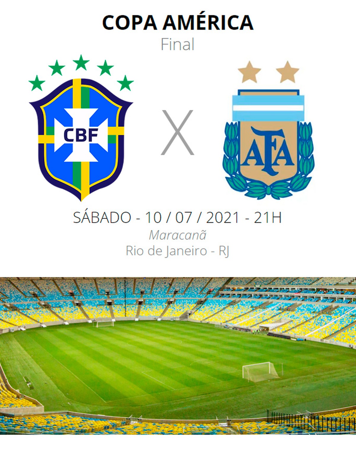 Brazil vs Argentina squads, embezzlement and refereeing for the Copa