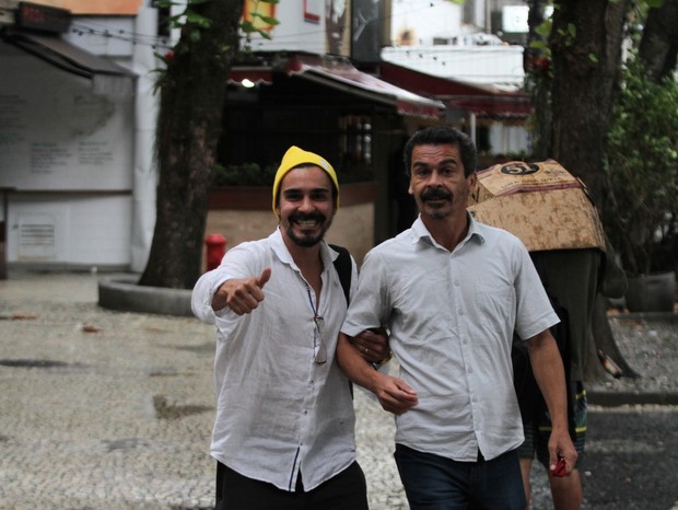 Os irmãos André Gonçalves e Marcello Gonçalves (Foto: Adão/AgNews)