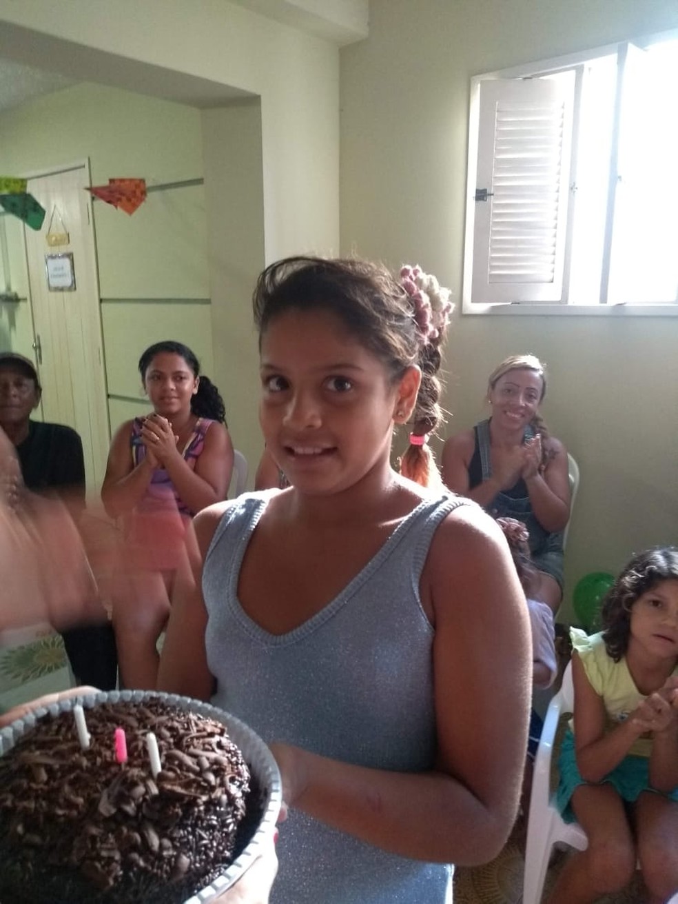 MaÃ­la Evangelista da Silva tem 10 anos de idade e estÃ¡ desaparecida desde o dia 12 de setembro â Foto: Arquivo da FamÃ­lia/cedida