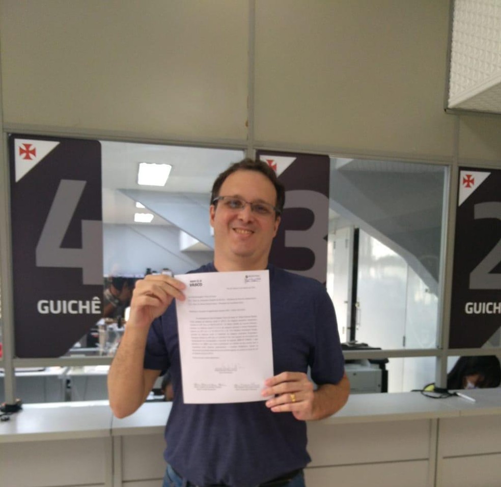 S�rgio Frias, candidato � presid�ncia do Vasco � Foto: Divulga��o