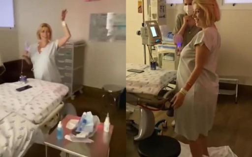Luiza Possi mostra vídeo em que dança durante trabalho de parto: "Shakira ajudou muito"