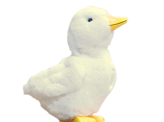 My Special Aflac Duck é o simpático pato da Sproutel. Social e interativo, o robô foi desenvolvido para ajudar as crianças em tratamento contra o câncer a lidar com a doença (Foto: Divulgação)