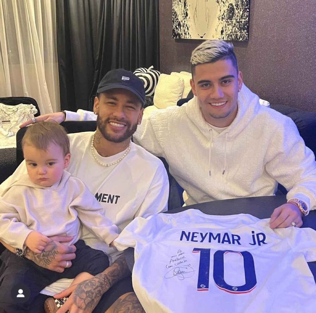 Dans le collimateur du PSG, Andreas Pereira rend visite à Neymar à Paris |  sport