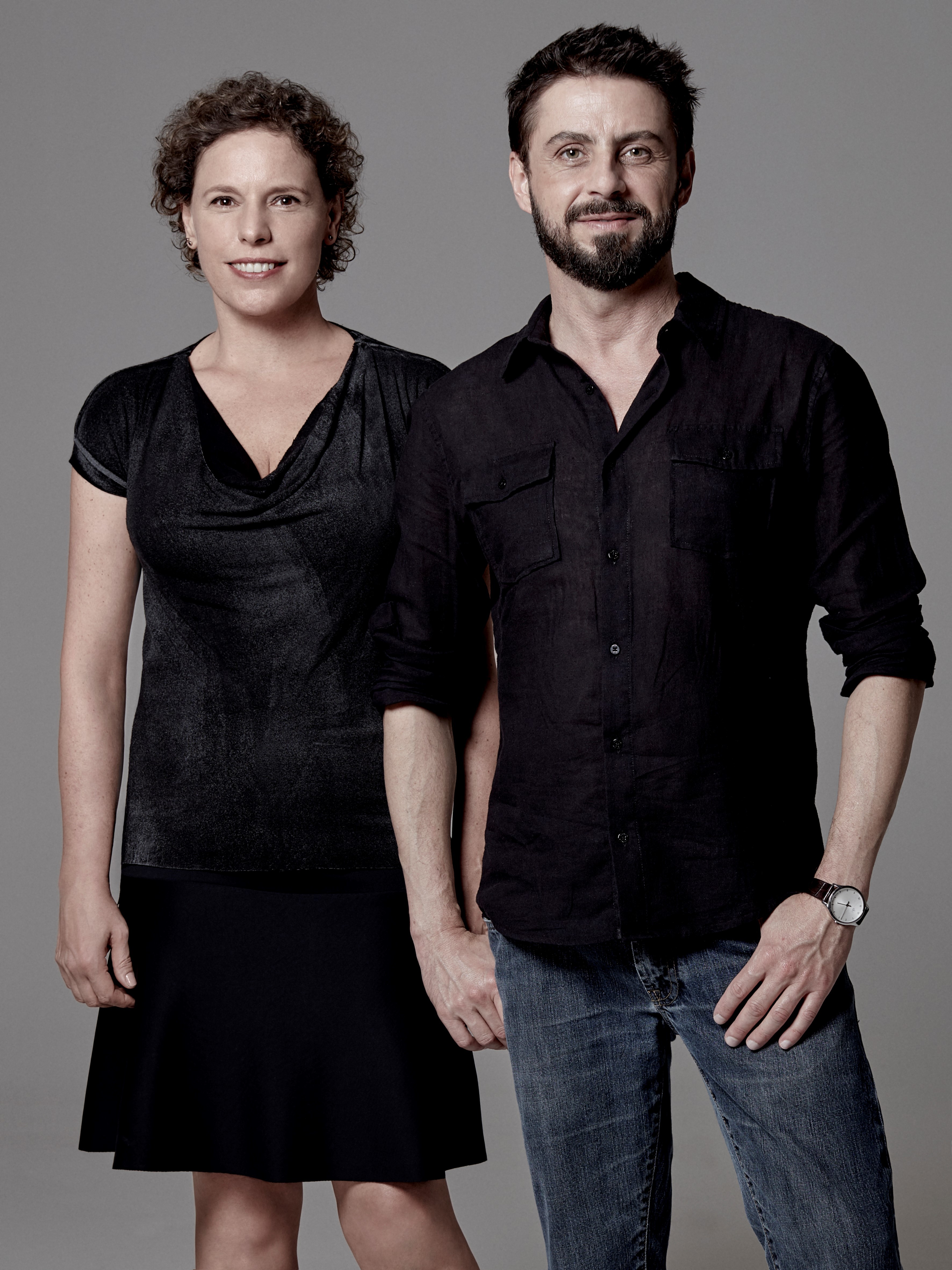 Luciana Martins e Gerson de Oliveira, designers do Estúdio Ovo (Foto: Divulgação)