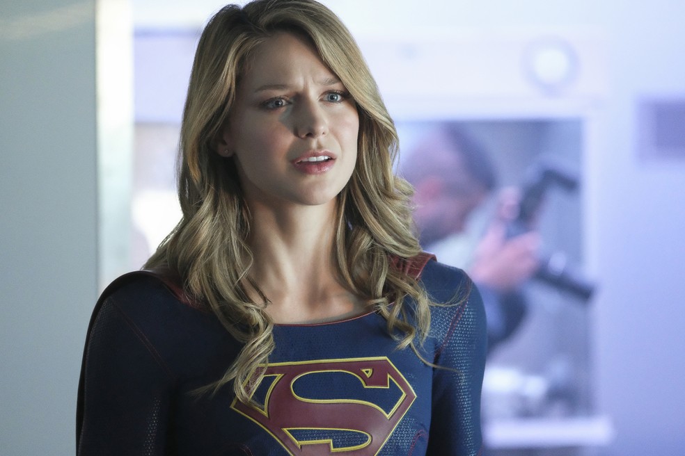Melissa Benoist em cena de 'Supergirl' — Foto: Divulgação
