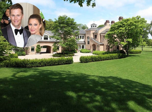 Gisele Bündchen e Tom Brady colocam mansão à venda por 160 milhões (Foto: HOMES.COM/MLS/ Reprodução)