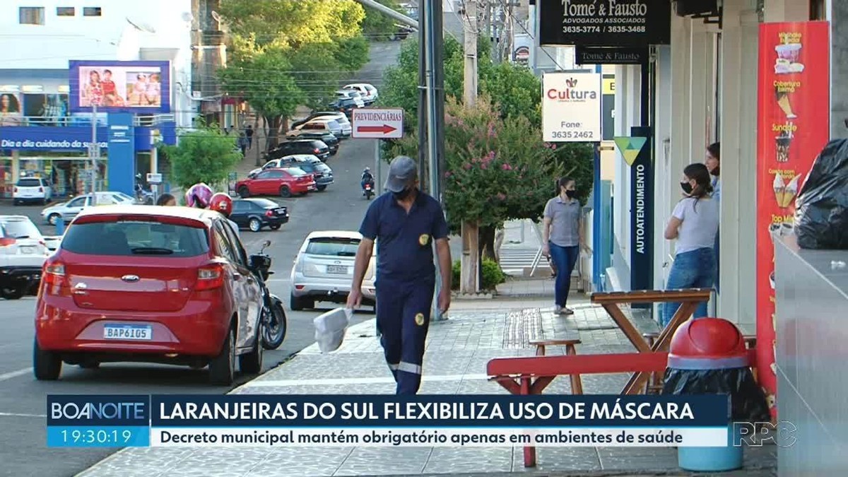 Covid Prefeitura De Laranjeiras Do Sul Torna Facultativo O Uso De