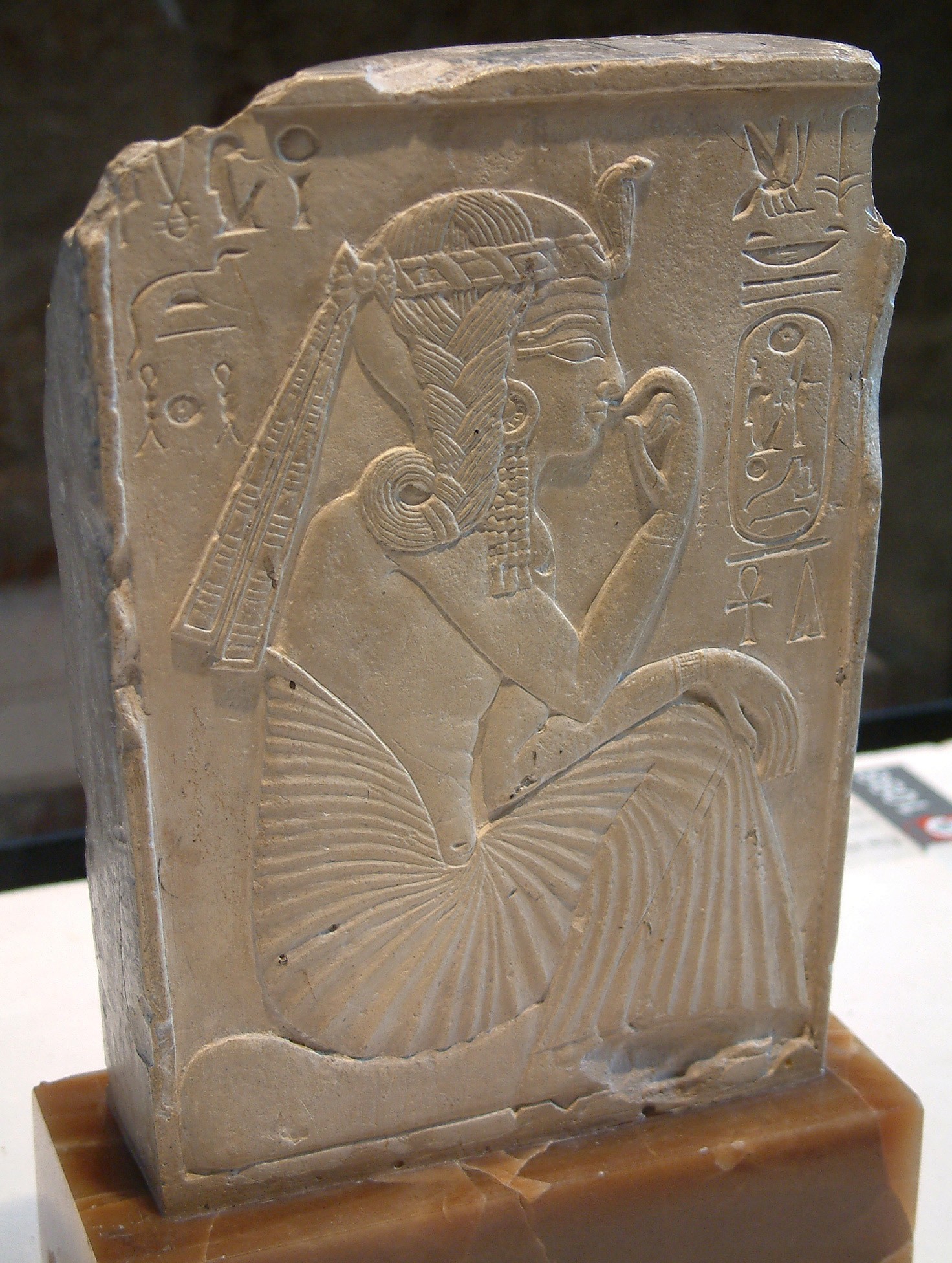 Representação de Ramsés II durante a infância (Foto: Wikimedia/Guillaume Blanchard )