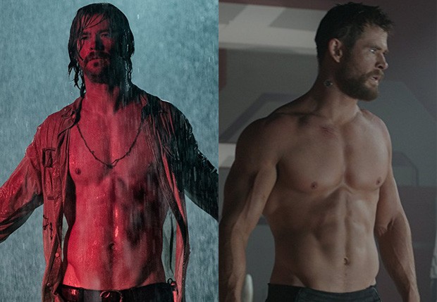 Chris Hemsworth diz que não queria ficar sem camisa em ''Thor: Ragnarok