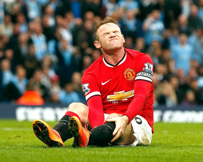 Rooney, Manchester City X Manchester United (Foto: Agência Reuters)