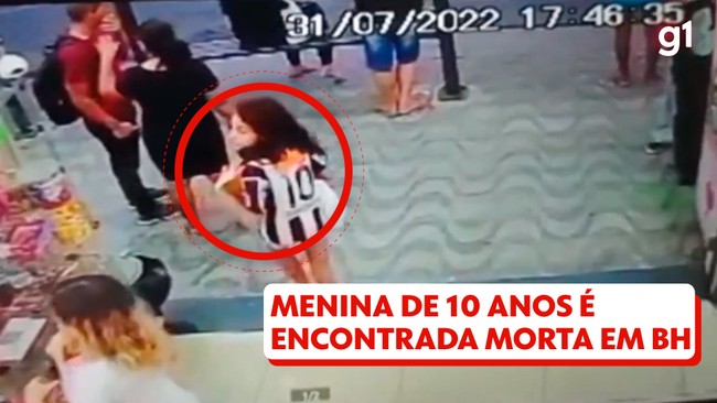 Menina foi vista pela última vez por uma atendente da padaria